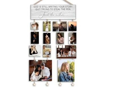 Orchroma Inspirational Christian Picture Frames Collage Photo Hanging Display