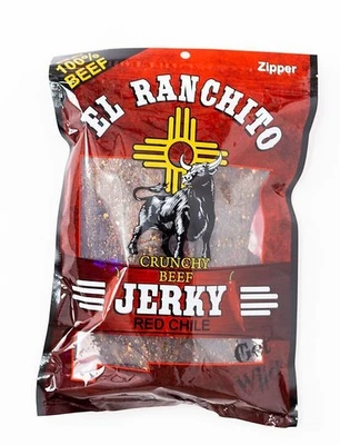 EL RANCHITO JERKY El Ranchito Crunchy Beef Jerky – Red Chile , 2 oz