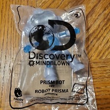 McDonald's Discovery Mindblown Orange Prism Bot Happy Meal Toy Preowned
