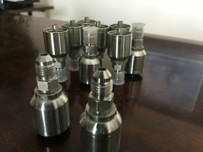 #ad Parker After Market 1 4quot; Hose 1 4quot; Male JIC HYDRAULIC HOSE FITTINGS 10 Pack $57.75