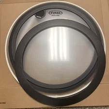 Evans EMAD Heavyweight Clear Bass Batter Head - 20"