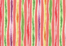 Mill Creek Fabric Stripe Coral Purple Yellow Green Drapery Upholstery