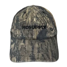 HD Supply Snapback Hat Camouflage OSFM Adjustable 6 Panel Outdoor Cap