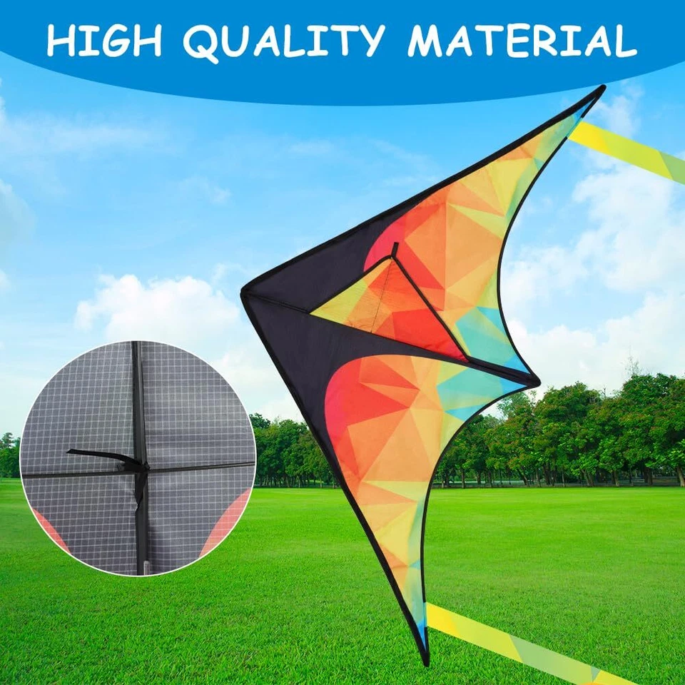 Grand Cerf-Volant Delta pour Enfants et Adultes Cerf-Volant Delta Beach Jeux ... - Photo 4/4