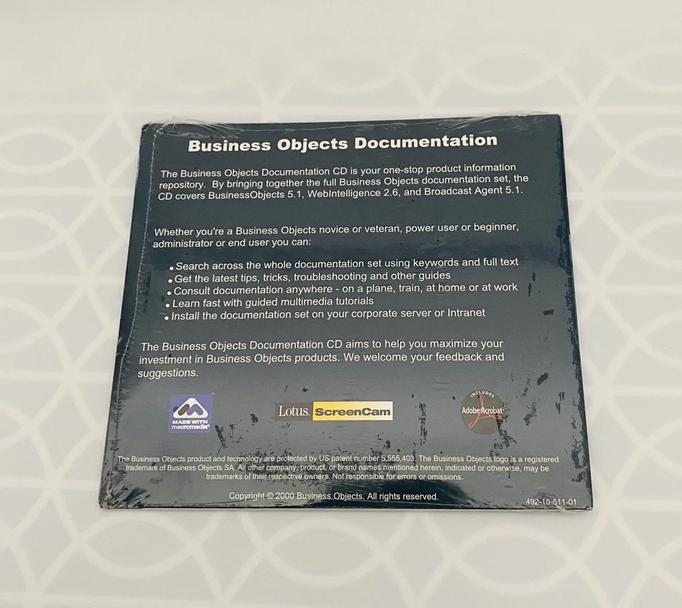 Business Objects Documentation CD Y25042 - Image 2 of 2