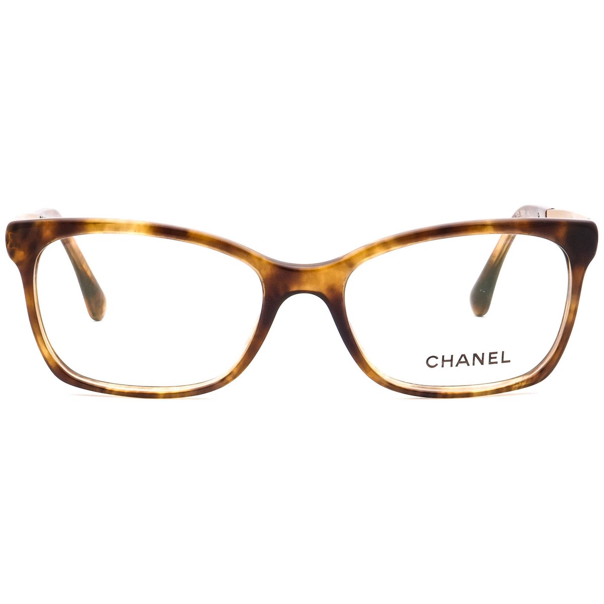 CHANEL メガネ　ブラウン　度あり CHANEL(シャネル) 3332-A ツイードデザインのメガネフレームのご