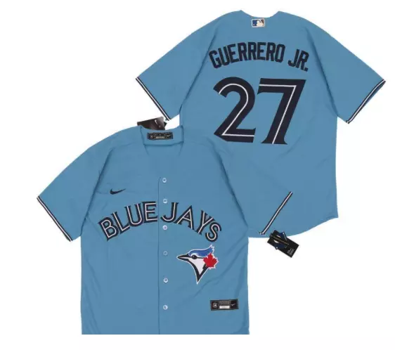 Infant Toronto Blue Jays Vladimir Guerrero Jr Powder Blue Replica Player  Jersey