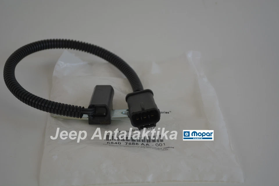 Engine Crankshaft Position Sensor Jeep Wrangler TJ Rear Right Mopar 68407888AA - Image 3 of 4
