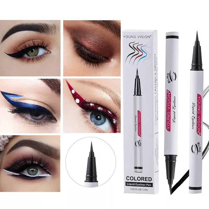 Beauty Colorful Eye Makeup Liquid Eyeliner Pen Waterproof Long lasting Eye Liner