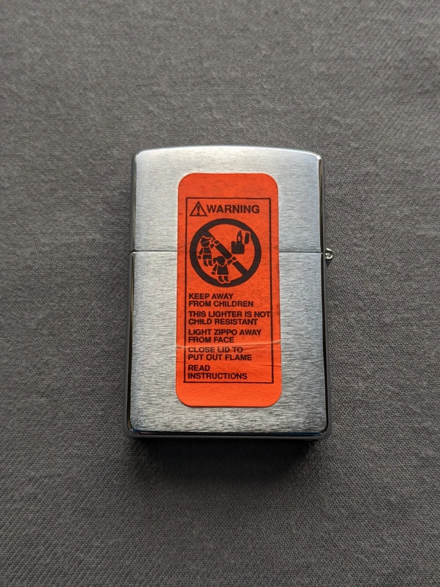 VINTAGE 1997 MOSSIMO 1019 REGISTERED No. 1551068 ZIPPO LIGHTER MIB