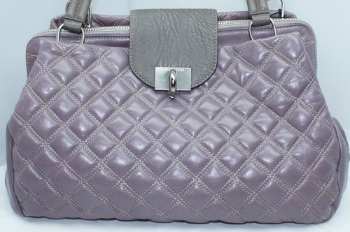 New Marc Jacobs Bag Reena Quilted Satchel Handbag Tote