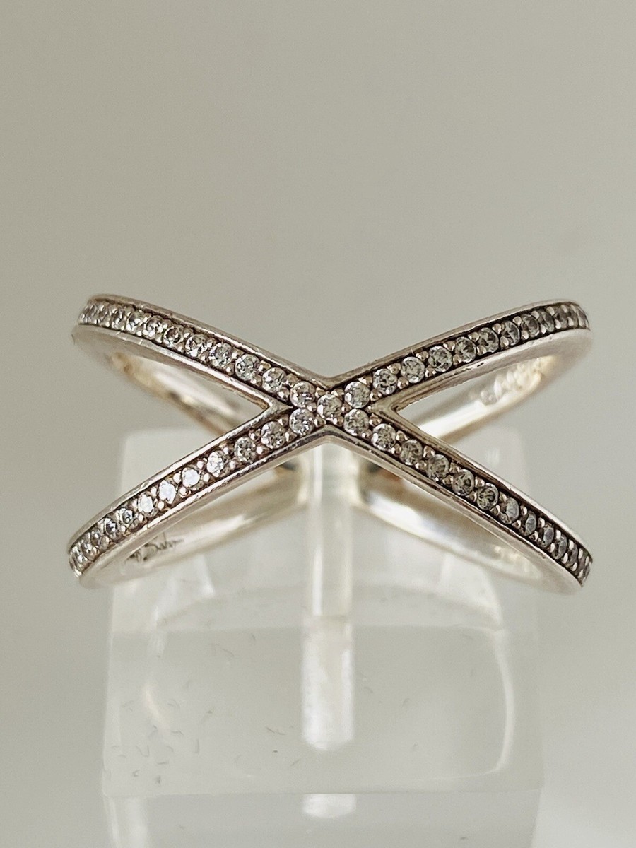 Authentic Stamped Thomas Sabo 925 Sterling Silver Cross Ring