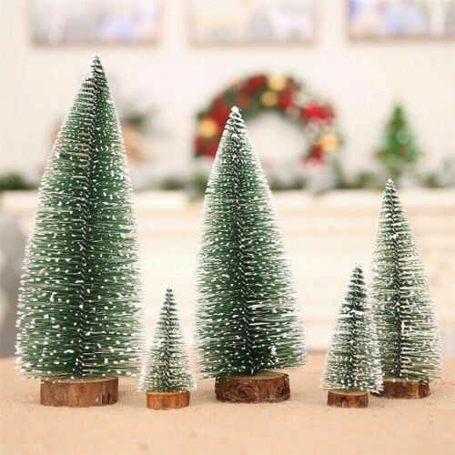 Desktop Decor Mini Christmas Tree Table Top Small Pine Green Model - Picture 1 of 9