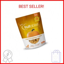 Fruitables Baked Dog Treats Pumpkin  Banana Flavor 7 Oz