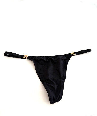 Victoria's Secret Very Sexy VS Ring V-String Panty Black