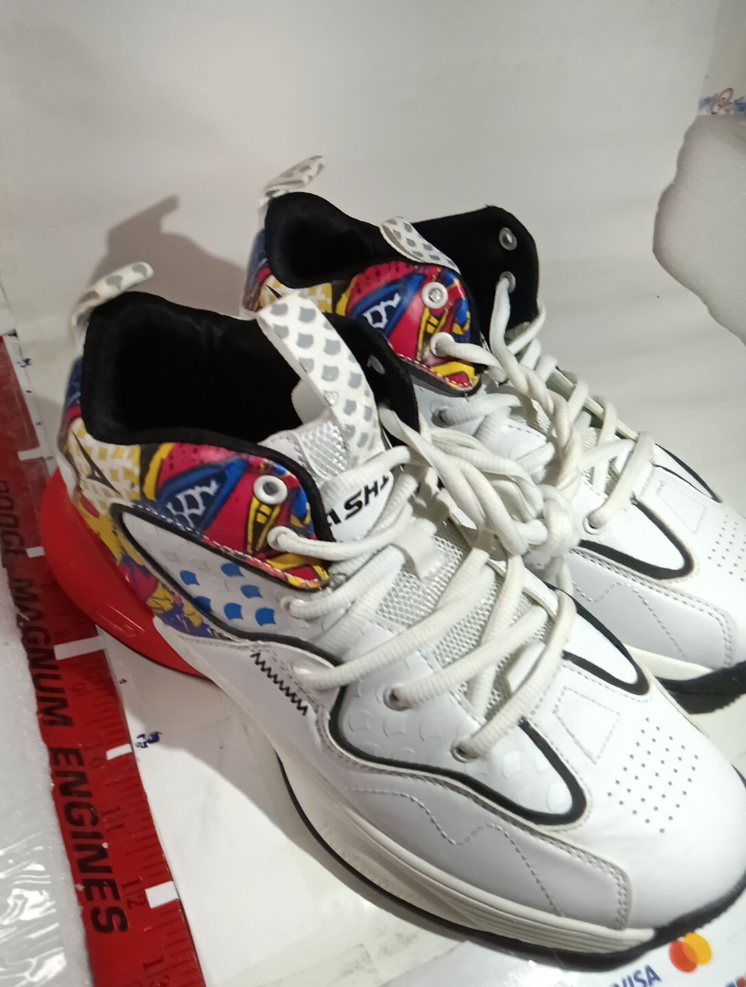 ASHION Unisex Size Designer By Elapuhus Wetike Basketball Shoes Size 8 High-Top