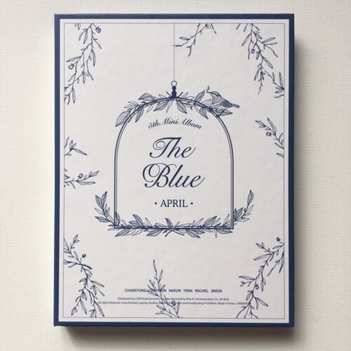 New & Unsealed - Kpop - APRIL - 5th Mini Album: The Blue (Member Letter) - Afbeelding 1 van 5