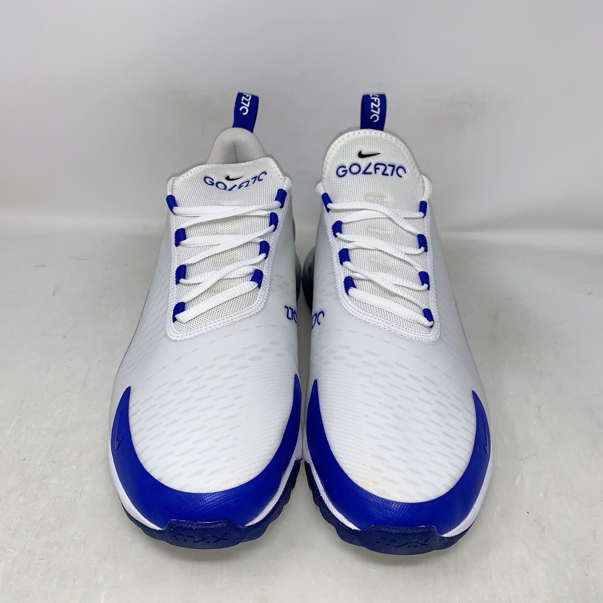 Nike Air Max 270 Racer Blue White Golf Shoes, Size 10 BNIB CK6483
