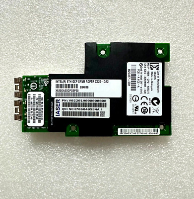 Intel X520-DA2 OCP Dual Port 2x 10GbE Ethernet SFP Network Card X520DA2OCPG2P20