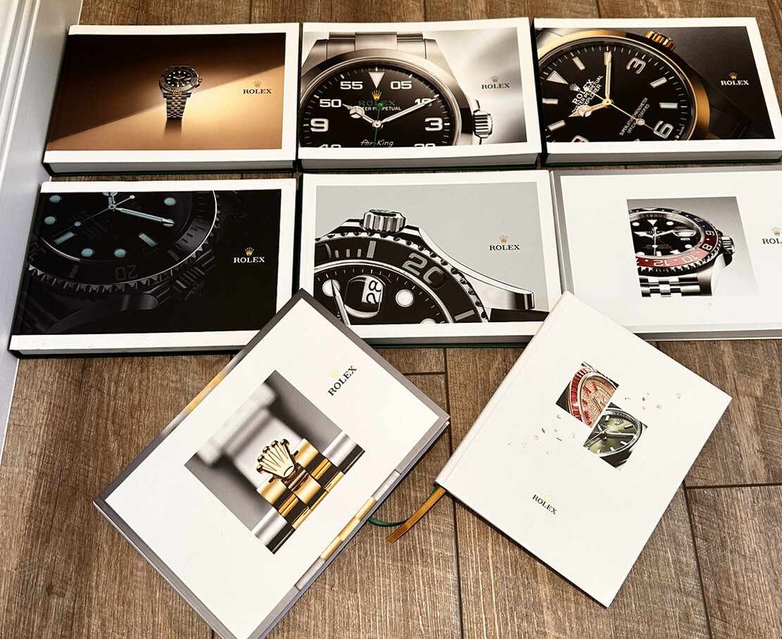 ♛ ROLEX 2017-2024 Catalogue + Booklet Complete Full COLLECTION | eBay