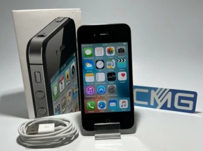Apple iPhone 4s 16 GB - Schwarz (Ohne Simlock) A1387 (CDMA + GSM) neuwertig #x92 - Bild 1 von 4