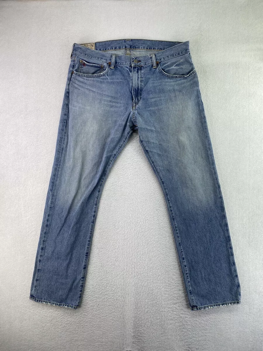 Ralph lauren hampton straight fit jeans sales