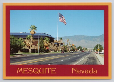 Mesquite Nevada Mesquite Boulevard Postcard