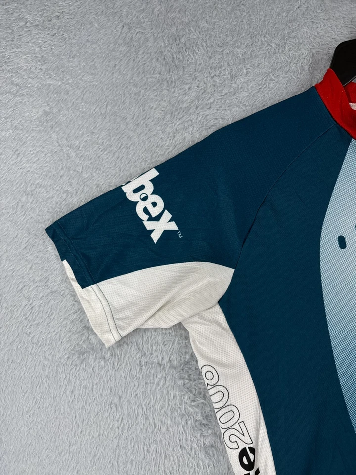 Jersey de Ciclismo Voler Adulto Extra Grande Verde Rojo Cisco Webex 1/2 Cremallera Poliéster Foto 3 de 4