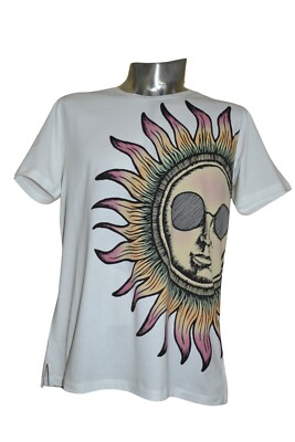 Paul Smith Mainline Womens Psychedelic Sun T Shirt  L  Brand New