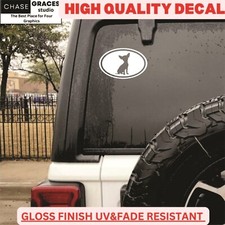 CHIHUAHUA COUNTRY CODE AUTO WALL CAR TRUCK VINYL DECALS 6" x 3.90"