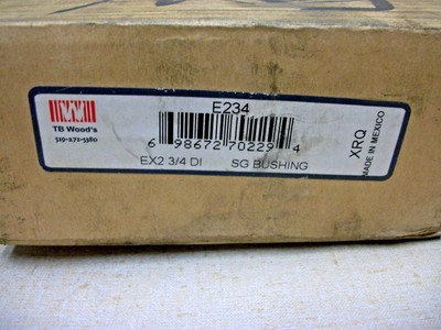TB WOOD/'S E158 QD Bushing,Series E,Bore 1-5//8 In