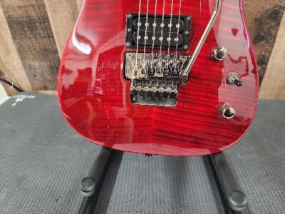 Dean Vendetta VN1000F Floyd Rose Electric Guitar Trans Red | eBay