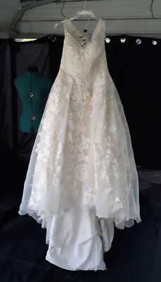 Oleg Cassini High Neck Tank Lace CWG658 Size 10 ~ Pockets | eBay