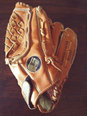 High Five 2000 RHT baseball softball glove 12'' Steer Hide Handcrafted Rawhide