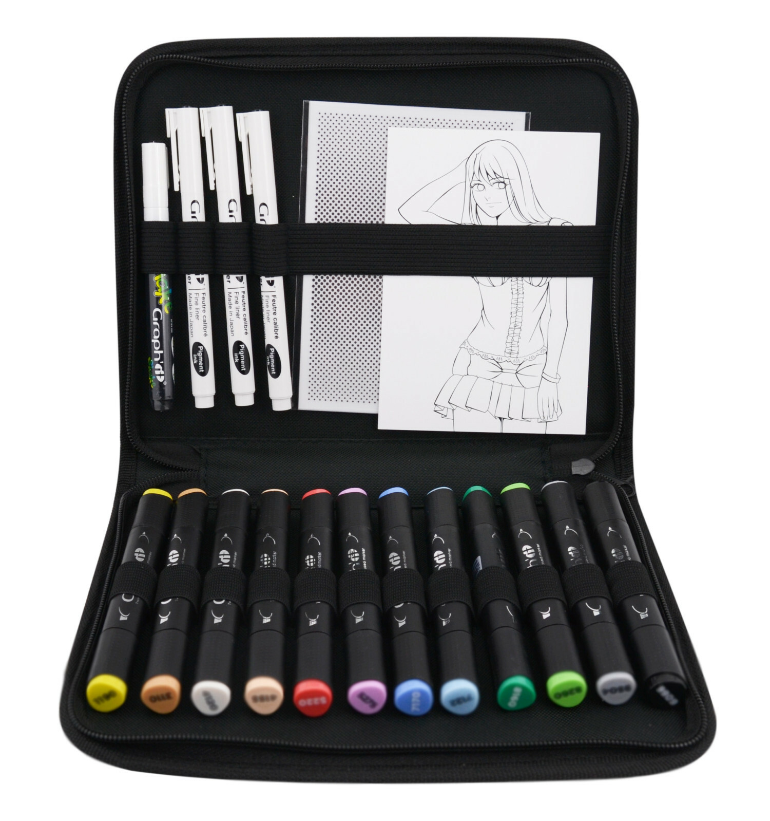 Astuccio Graph ' It I Essenziali Personaggio Manga