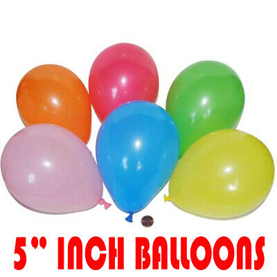 HIGH QUALITY 5" INCH PASTEL PARTY WEDDING BALLOONS FREE P&P 10 COLURS AVAILABLE