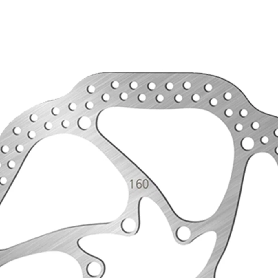 Rotor de freno de disco para bicicleta MTB 160 mm 180 mm 203 mm bloqueo central para SRAM/Shimano 6 pernos Foto 2 de 4