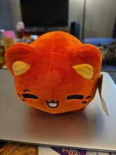 Aurora World Plush - Tasty Peach - THAI TEA MEOWCHI 7 inch - New Stuffed Toy