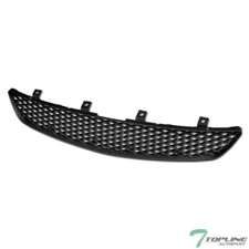 Topline For 2002-2005 Civic Si EP3 Hatchback T-R Mesh Front Grille - Matte Black