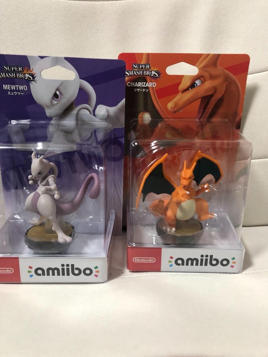 Pokemon Charizard amiibo Nintendo Pokemon Mewtwo amiibo