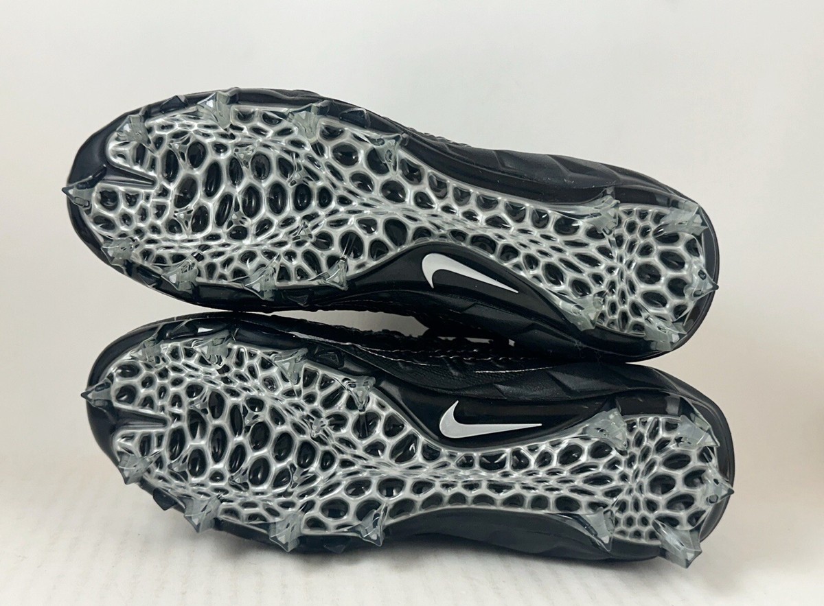 Nike Alpha Huarache 7 Elite LAX Black Silver Lacrosse Cleats Nike Alpha Huarache 7 Elite LAX Black Silver Lacrosse Cleats