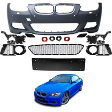 FRONT Stoßstange Coupe Cabrio SRA/PDC passt für BMW E92 E93 Serie & M Paket +ABE