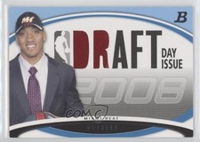 2008 Bowman Draft Picks & Stars Day Issue Relics Blue 6/50 Michael Beasley e6p