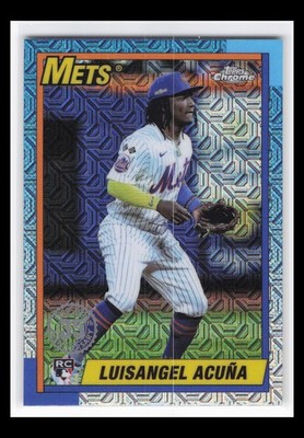 2025 Topps 1990 Topps Baseball Chrome #T90C-128 Luisangel Acuña