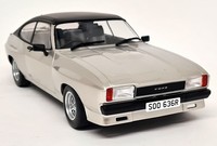 Mcg 1/18 - Ford Capri MK2 X-Pack Silver 1975 Rhd Diecast Scale Model Car