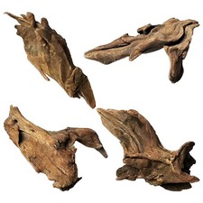 Kathson 4 PCS Aquarium Driftwood Decoration - Natural Branches for Fish Tank,...
