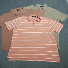 Daniel Cremieux Classics Polo Shirt Lot 3 Large Short Sleeve