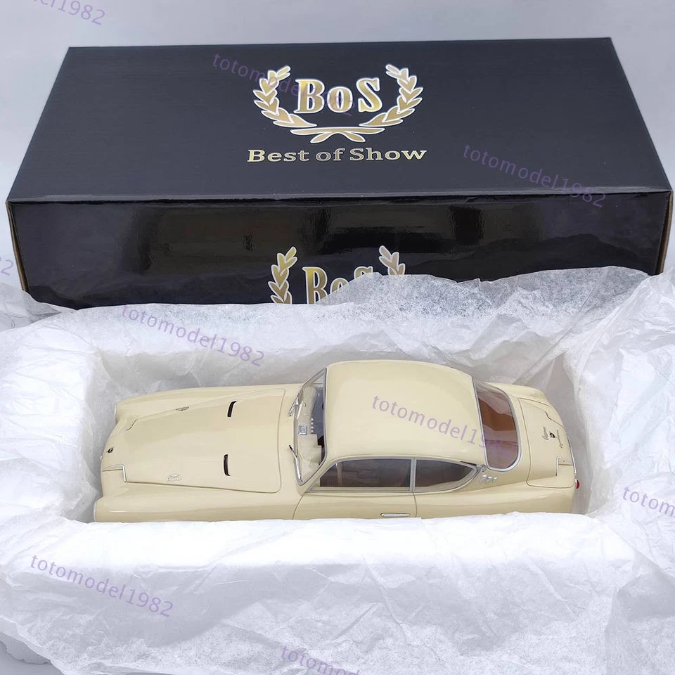 1/18 BOS Pegaso Z-102 Berlinetta Touring 1953 BOS171 Resin Model Car Used - Image 4 of 4