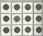1995, 2000, 2001,2023 2024&2025 P D Kennedy Halves  2 coin sets (12)