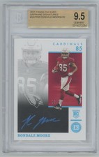 2021 Panini Encased Rondale Moore RC Auto /25 #SAP-RM Sapphire BGS 9.5
